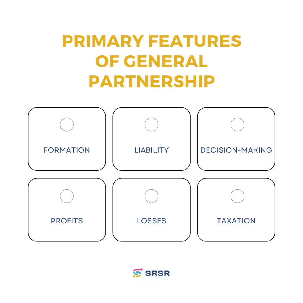 features of General Partnership