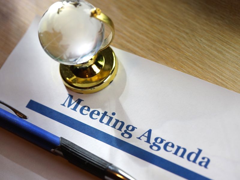 meeting agenda